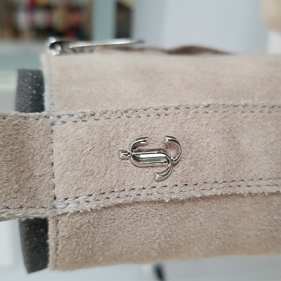 Jimmy Choo and Kaia soft suede booties. - Picture 4 of 7